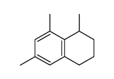 1,2,3,4-tetrahydro-1,6,8-trimethylnaphthalene Structure