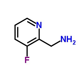 (3-氟吡啶-2-基)甲胺结构式
