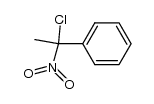 1-chloro-1-nitro-1-phenylethane Structure