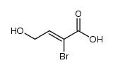 α-bromo-γ-oxy-crotonic acid结构式