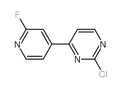 2-氯-4-(2-氟吡啶-4-基)嘧啶结构式