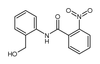 N-[2-(hydroxymethyl)phenyl]-2-nitrobenzamide Structure