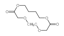 Acetic acid, methoxy-,1,4-butanediyl ester (9CI) Structure