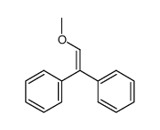 (2-methoxyethene-1,1-diyl)dibenzene结构式