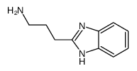 1H-苯并咪唑-2-丙胺(9ci)结构式