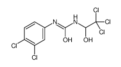 1-(3,4-dichlorophenyl)-3-(2,2,2-trichloro-1-hydroxyethyl)urea结构式