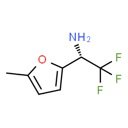 (1S)-2,2,2-TRIFLUORO-1-(5-METHYL(2-FURYL))ETHYLAMINE结构式