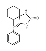 6-phenyl-1,3-diazaspiro[4.5]decane-2,4-dione structure