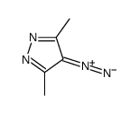 4-diazo-3,5-dimethylpyrazole Structure