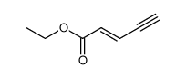 (E)-1-ethoxycarbonyl-1-buten-3-yne结构式