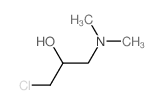 2-Propanol,1-chloro-3-(dimethylamino)-结构式