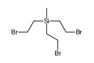 tris(2-bromoethyl)-methylsilane Structure