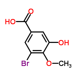 3-Bromo-5-hydroxy-4-methoxybenzoic acid picture