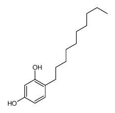 4-decylbenzene-1,3-diol Structure