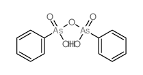 Diarsonic acid,diphenyl- (9CI) structure