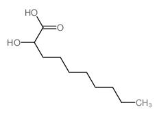 2-羟基癸酸(2-羟基癸酸)结构式