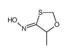 N-(5-methyl-1,3-oxathiolan-4-ylidene)hydroxylamine Structure