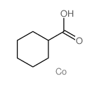 cobalt,cyclohexanecarboxylic acid Structure