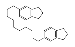 1H-Indene,5,5'-(1,10-decanediyl)bis[2,3-dihydro-结构式