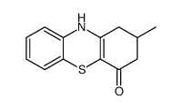 2-methyl-1,2,3,10-tetrahydrophenothiazin-4-one结构式
