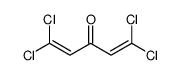 1,1,5,5-tetrachloropenta-1,4-dien-3-one Structure