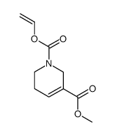 methyl 1-<(ethenyloxy)carbonyl>-1,2,5,6-tetrahydropyridine-3-carboxylate Structure