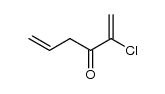 2-chloro-hexa-1,5-dien-3-one Structure