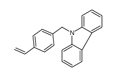 9-[(4-ethenylphenyl)methyl]carbazole Structure
