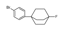 1-(4-bromophenyl)-4-fluorobicyclo[2.2.2]octane结构式