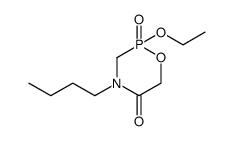 4-butyl-2-ethoxy-2-oxo-2λ5-[1,4,2]oxazaphosphinan-5-one Structure