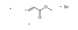 methyl 3-trimethylstannylprop-2-enoate Structure