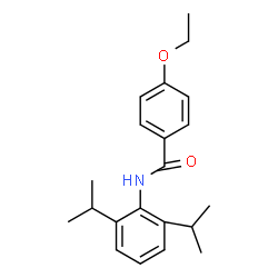 N-(2,6-diisopropylphenyl)-4-ethoxybenzamide structure