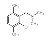 2-(Dimethylaminomethyl)-3,6-xylenol structure