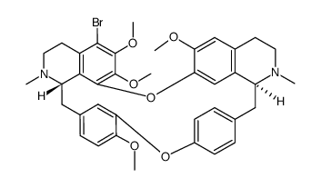 5-bromotetrandrine结构式