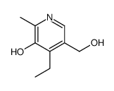4-ethyl-5-(hydroxymethyl)-2-methylpyridin-3-ol Structure