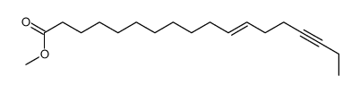 methyl octadec-11-en-15-ynoate结构式