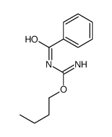 butyl N'-benzoylcarbamimidate Structure