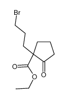 ethyl 1-(3-bromopropyl)-2-oxocyclopentane-1-carboxylate Structure