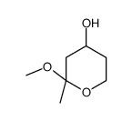 2-methoxy-2-methyloxan-4-ol Structure