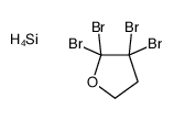 silicon,2,2,3,3-tetrabromooxolane结构式