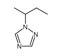 1-butan-2-yl-1,2,4-triazole结构式