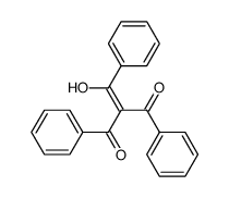 2-(α-hydroxy-benzylidene)-1,3-diphenyl-propane-1,3-dione结构式