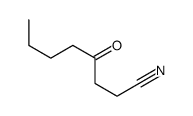 4-oxooctanenitrile结构式