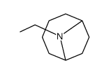 9-ethyl-9-azabicyclo[4.2.1]nonane结构式