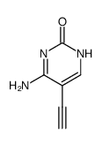 2(1H)-Pyrimidinone, 4-amino-5-ethynyl- (9CI)结构式