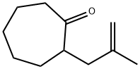 Cycloheptanone, 2-(2-methyl-2-propen-1-yl)-结构式