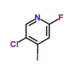 5-Chloro-2-fluoro-4-iodopyridine structure