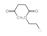 2-chloroethyl 4-oxopentanoate Structure