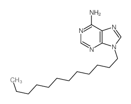9-dodecylpurin-6-amine结构式