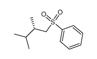 (S)-(2,3-dimethylbutylsulfonyl)benzene结构式